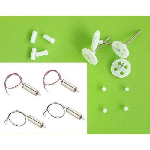 SYMA X5SW X5SC X5HC X5HW RC drone Quadcopter Parts 2 CW + 2 CCW engine Motor gear + gears