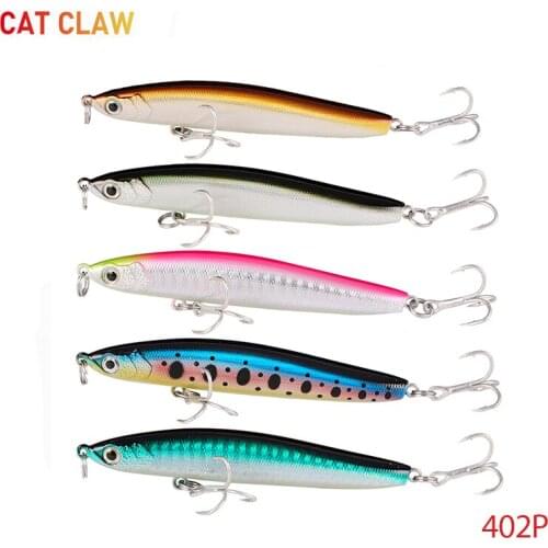 Cat Claw 92MM/95MM/125MM Fishing Lure Origin Pencil Stick Bait Hard Bait Fishing grounds spinnig sea Floating Trolling Wobblers
