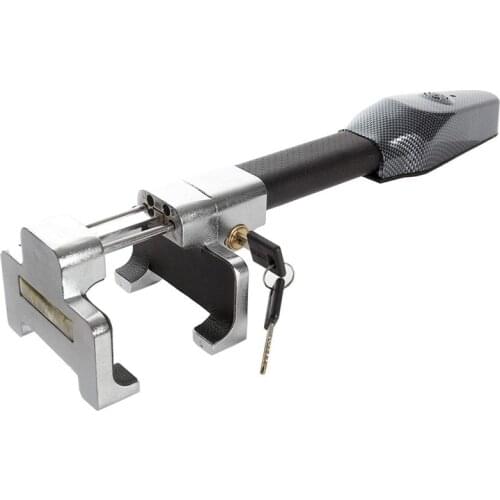 Universal Auto Antitheft Locking Car Steering Wheel Lock with Keys Car Anti-Theft Device Security Alarm T-Lock