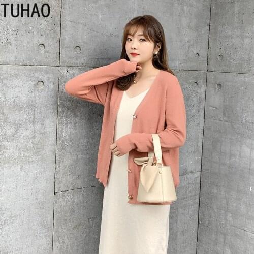 Plus Size 3XL 2XL Women Sweater Cardigan Tops Korean Style Long Sleeve Knitted Coat Casual Ladies Office Lady Skirts TA132