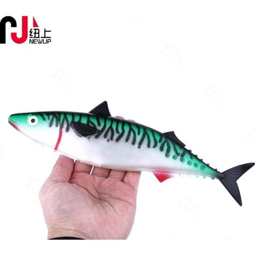 1PCS 65g 29cm fishing isca soft lure artificial silicone bait leurre souple shad lure for pike shad esfing sea fishing lures