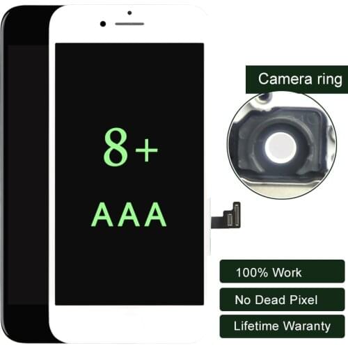 5PCS For iphone 8 plus LCD AAA Screen With 3D Touch Digitizer Assembly 5.5 Inch For iphone Display Mobile Phone Parts