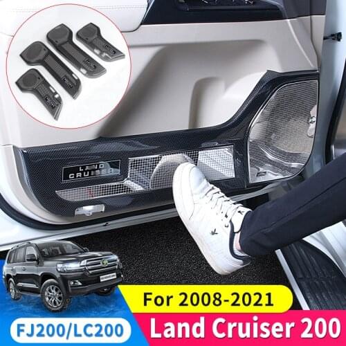 Suitable for Toyota Land Cruiser 200 Fj200 Interior Modification Accessories LC200 Car Door Kick Protective Pad Speaker Cover