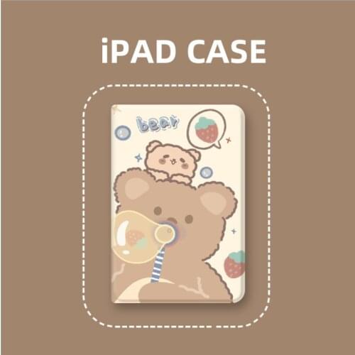 For iPad Air 4 Case For ipad case 10’2 8th cute ipad case with pencil holder 2021