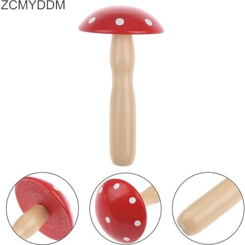 ZCMYDDM 1pc Wooden Darning Mushroom Patching Tool for Clothes Socks Bags Socks Home Sewing Mending Device DIY Sewing Tools