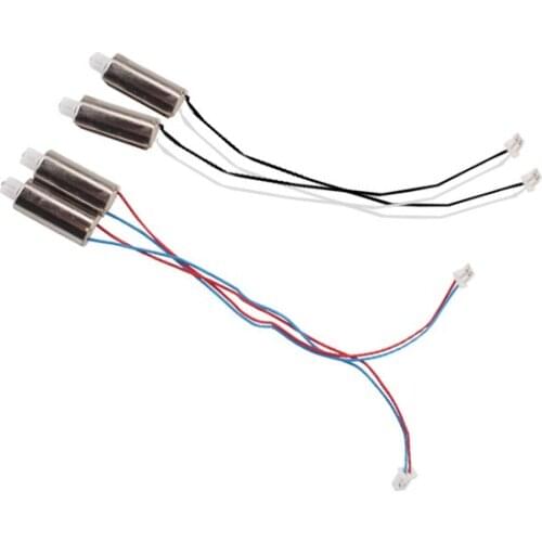 Remote Control Airplane Hot 4 PCS RC Quadcopter Main Motor A + B Replacement Parts E58 Aircraft Motor