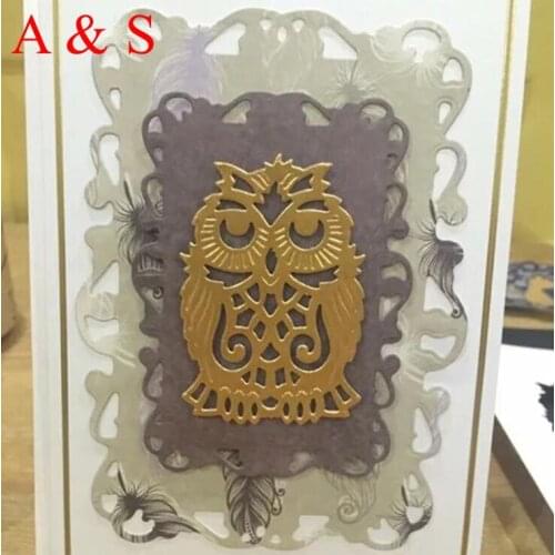 Y327 METAL CUTTING DIES CUT Christmas Owl die Scrapbooking paper craft emboss knife blade punch die cut stencils