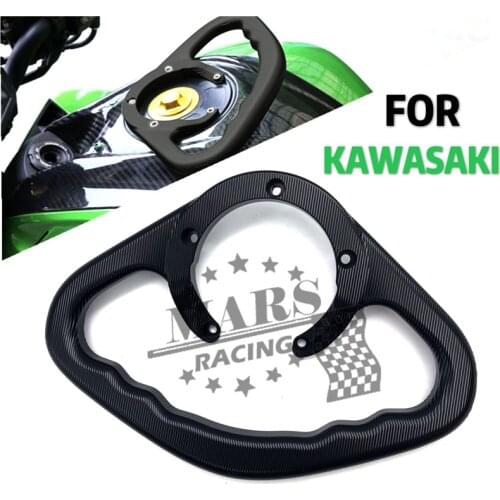 Motorcycle Passenger Front Hand Grip Tank Grab Bar Handles Armrest For KAWASAKI ER6N ER6F ER-6n ER-6f ER5 EN500 Z250 Z300 Z400