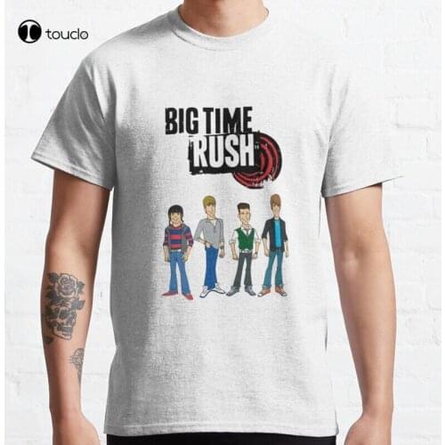 New Big Time Rush Classic T-Shirt Cotton Tee Shirt S-5XL