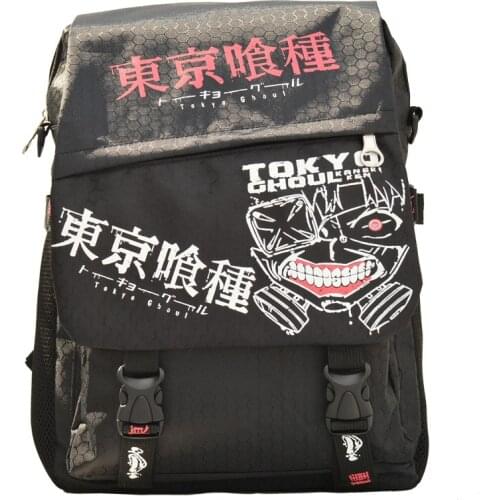 New Anime Tokyo Ghoul Prints Boys Girls Kids School Book Bags Women Bagpack Teenagers Canvas Men Laptop Travel Backpack