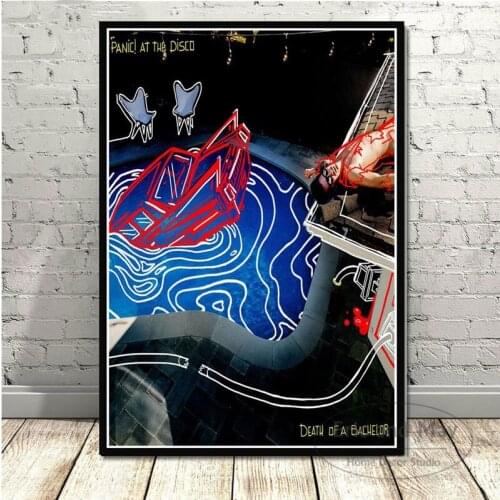 New Brendon Urie Panic At The Disco Pop Star Art Canvas Painting Posters And Prints Pictures On The Wall Decoration Home Decor