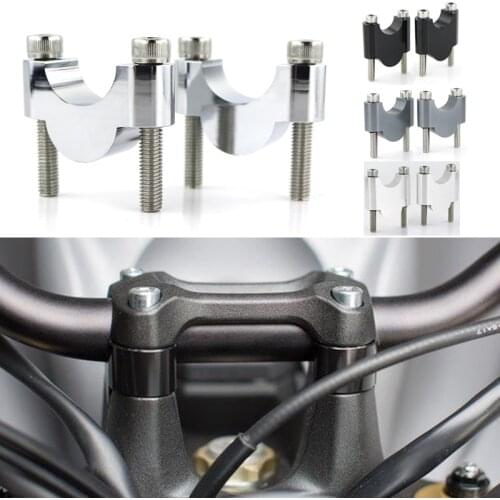 Fit For Husqvarna FC250 FC350 FC450 FE250 FE350 FE350S FE450 FE501 FE501S 1 1/8" 28mm Handlebar Risers Bar Mount CNC Billet
