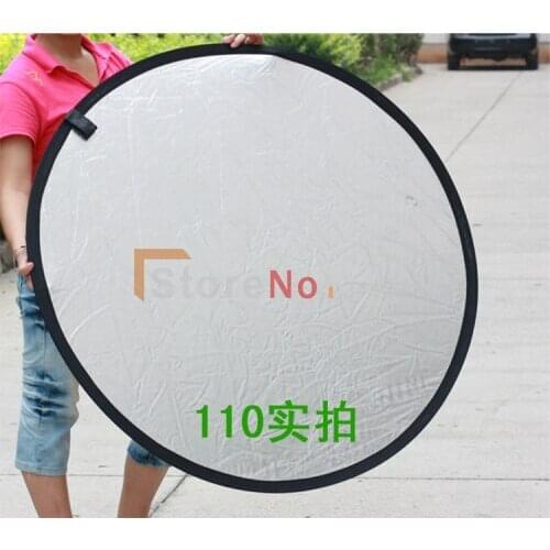 Flash Diffuser Wholesale OEM 110cm Reflector Photo collapsible 5 in 1 Light Reflector Kit