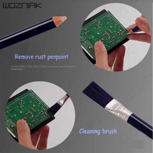 Remove Rust Pen and Cleaning Brush Dual Use for PCB Phone Repair Tool High Quality