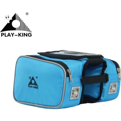 PLAYKING Bike Accessories Cycling bag with light Convenient Phone Cases Front Bar Handlebar Bags Waterproof Bicycles Bag PF1318