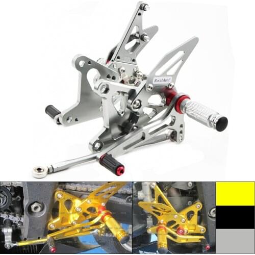 Rear Set Rearsets Foot Peg Rest Footpeg Brake Shift Shifting Lever Pedal For KAWASAKI NINJA ZX6R ZX-6R ZX636 05-06 2005 2006
