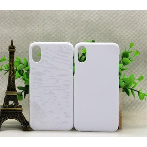 3D Sublimation Case Matte Plastic Cover For iPhone X Xr Xs Max Blank Printing DIY Customerize 10pcs/lot