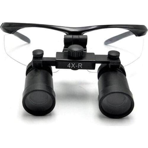 4X High Magnification Binocular Dental Loupe Surgery Surgical Magnifier Optical Magnifier Microsurgery Magnifying Glasses