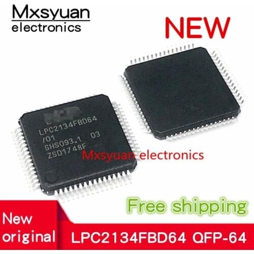 5PCS~50PCS/ lot LPC2134FBD64 LPC2134FBD64/01 LPC2134FBD LQFP6 New original stock
