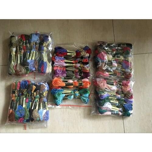 8TH Free shipment CXC similar dmc threads Total 70 Pieces Thread----Choose Any Colors----Cross Stitch Embroidery Thread Floss