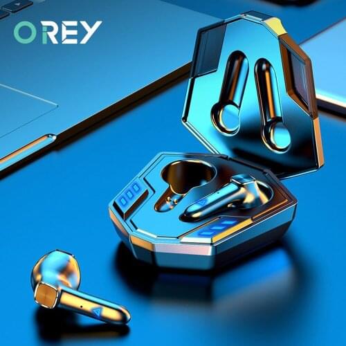 Bluetooth 5.0 Earphones 300mAh Charging Box TWS True Wireless Gaming Headphone Stereo Sports Earbuds Headsets With Microphone