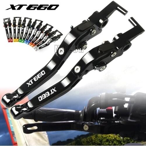 For Yamaha XT660/XT660X/XT660R/XT660Z 2004 - 2017 XT 660 X R Z Motorcycle CNC Aluminum Brake Clutch Levers Adjustable Folding