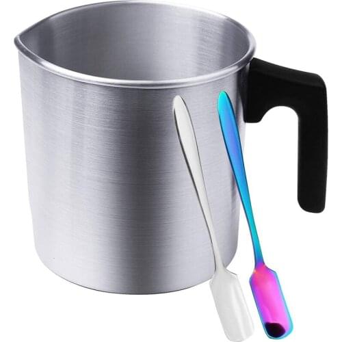 Candle Melting Pot,DIY Candle Making Kits,Heat-Resistant Handle Wax Melting Pot for Candle Making,Candle Making Pot
