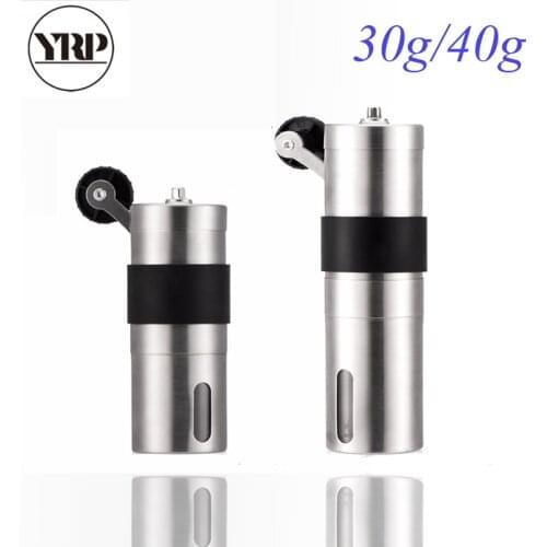 Coffee Grinder Stainless Steel Adjustable Coffee Bean Spice Coffee Mill Household Travel portable manual coffee grinder tools