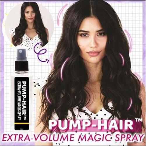 PUMP-HAIR Extra-Volume Magic Spray Hairspray Instant Volumizing Pump Up Hair Roots Spray Strong Hair Styling Spray Gel