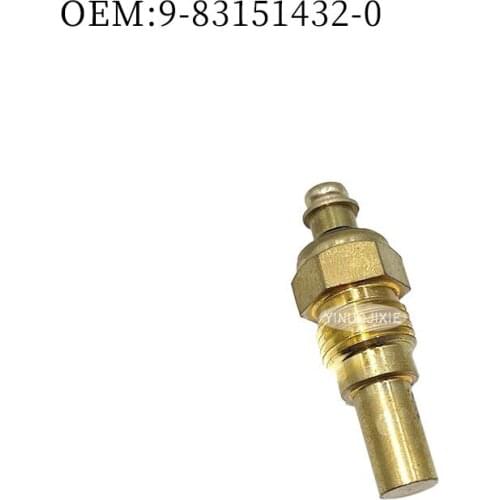 New 9831514320 water temperature sensor for excavator EX120 EX200 6BD1 engine water temperature sensor OE:9-83151432-0