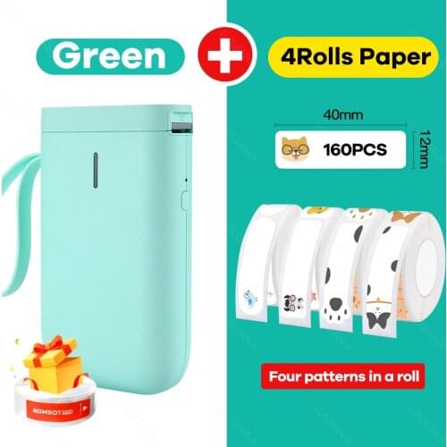 Niimbot D11 Portable Thermal Label Printer Mini Handheld Sticker Printer Bluetooth Mobile Phone Android iOS Notes Label Printer