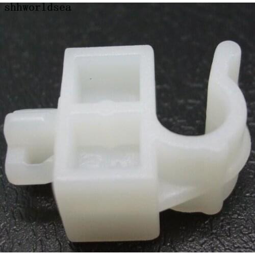 Shhworldsea automotive plastic fasteners hood 8mm prop rod clip for honda 90677-671-0031 fits into 9 9mm hole