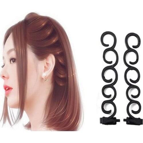 Twist Plait Hair DIY Braid Hairdressing Tools Magic Hair Braiding Twist Curler Styling Set Hairpin Holding Braiders Ponytail DIY