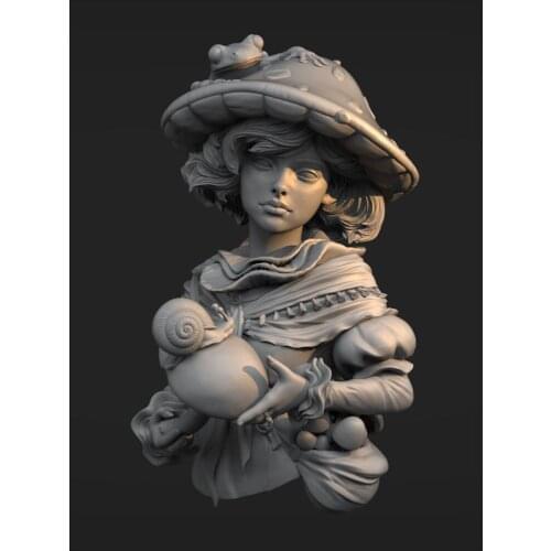 1/10 BUST Resin Figure Model Kit Unassambled Unpainted BUST416