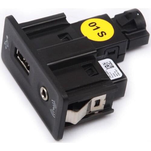 5G0035222H USB And AUX-IN Port In Connection Plug Kit Fit For VW Golf Passat CarPlay MDI USB AMI Install Plug Socket 5Q0035724