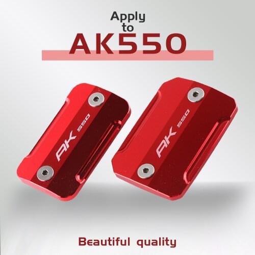 For KYMCO AK550 AK 550 2017 2018 2019 Motorcycle accessories Gas Fuel Tank Filler Oil Cap Cover Front Brake Fluid Reservoir