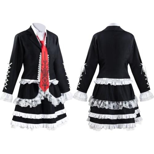 Anime Danganronpa Celestia Ludenberg Full Cosplay Costume