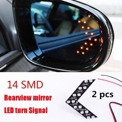 Car rearview mirror turn signal hidden LED turn indicator LED arrow turn signal car accessories