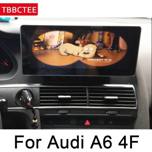 For Audi A6 4F 2004~2009 MMI Android Car Radio GPS Multimedia Player Navigation WiFi BT Navi Stereo touch screen map system