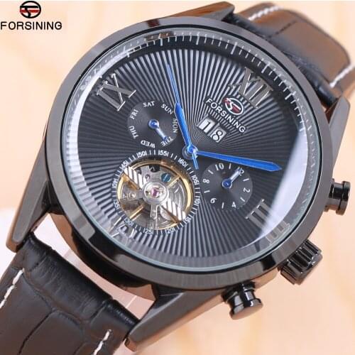FORSINING 2021 Watches Men Luxury Top Brand New Fashion Mens Big Designer Automatic Mechanical Male Wristwatch Relogio Masculin