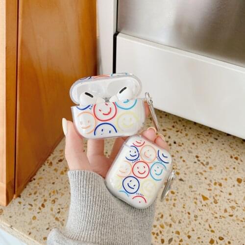 Charging Cover Bag for Apple AirPods 1 2 Pro Case Generation Transparent Cases Bluetooth Box Headset Clear Protective Case