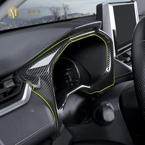 For Toyota RAV4 RAV 4 2020 dashboard digital cockpit screen frame Instrument reflective cover interior trim right hand drive