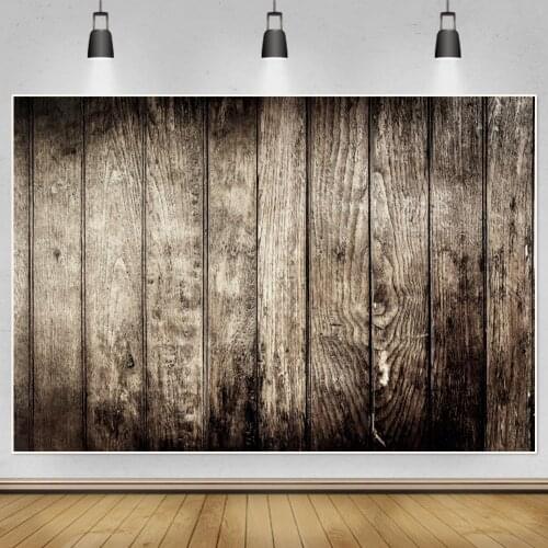 Laeacco Old Vintage Wooden Board Wall Photography Background Baby Pet Food Photocall Photographic Backdrop For Photo Studio
