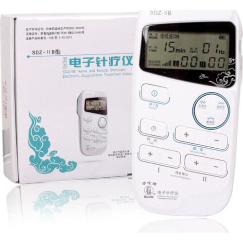 Hwato SDZ-IIB Handheld Electroacupuncture Stimulator Electro acupuncture treatment instrument 2 Channel Muscle Nerve stimulator