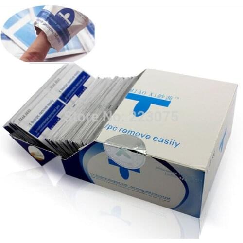 Nail Art Remover Pads Wipes for UV Gel Nail Polish Application Tools 200 PCS /Pack