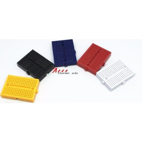 5PCS SYB-170 Mini Solderless Prototype Breadboard 170 Tie-points for arduino Diy Kit