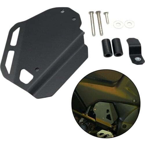 Motorcycle Accessories, Heat Shield Brake Cylinder Guard Cover, for Suzuki DL1050XT/A 2019 2020, Black