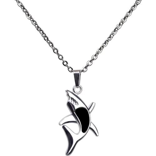 Shark Necklace Pendants -Color Change Fashion Jewelry Women Men Gifts