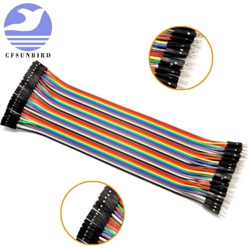 Male to female dupont line 40pcs dupont cable jumper wire dupont line 2.54MM 20cm