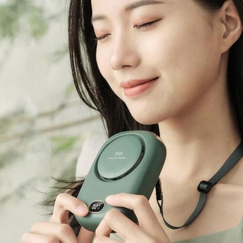 Usb Fan Mini Fan Hanging Neck Fan Portable Mute High Wind Mini USB Charging Small Blower
